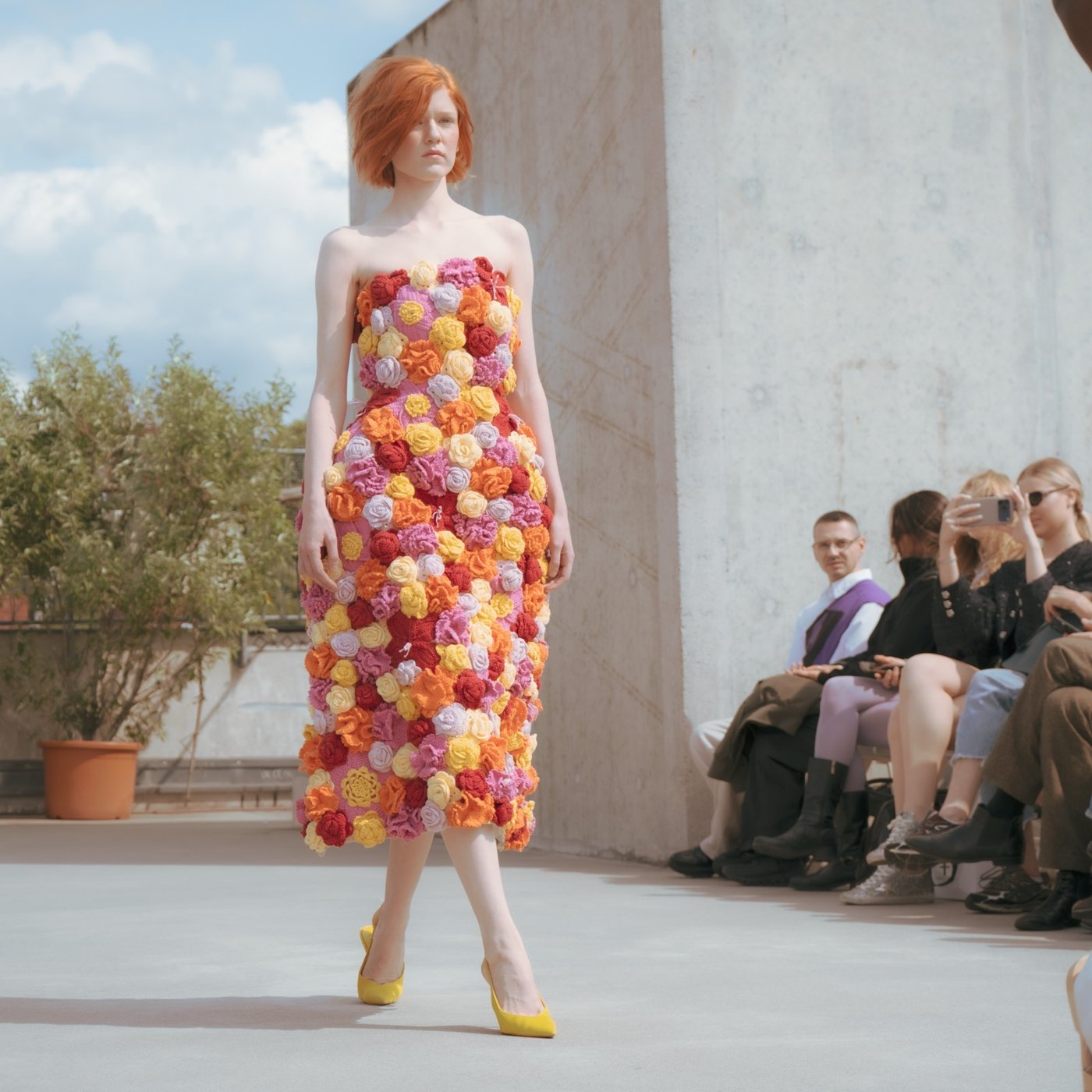 The Flower Bed, runway
